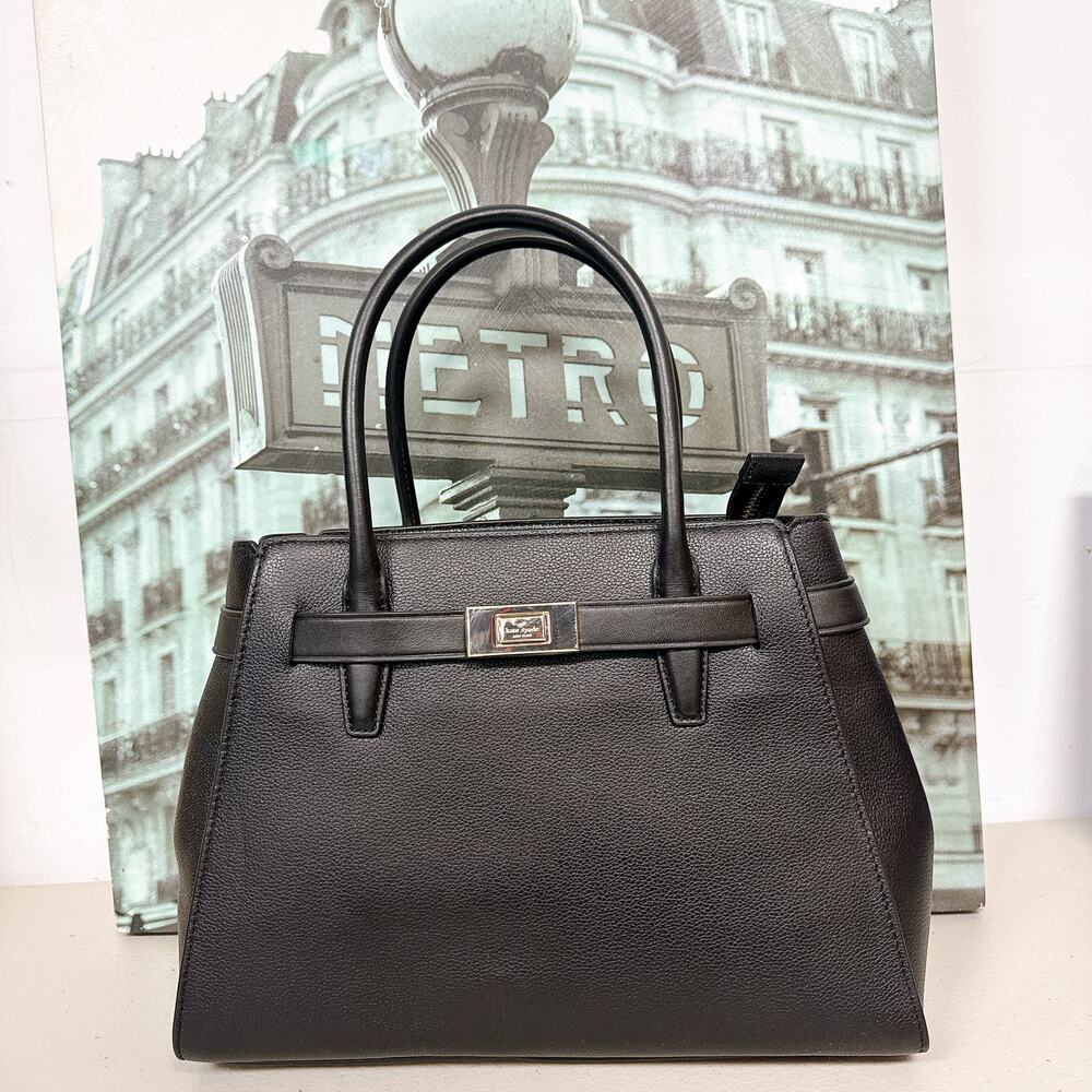 Kate Spade K7349 Lucia Medium Satchel IN Black